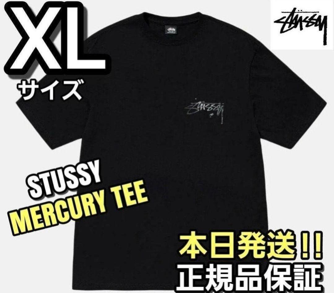 ★韓国の人気★【STUSSY】★MERCURY TEE★Tシャツ★Black★ Stussy Mercury Black Tee | Senikersku