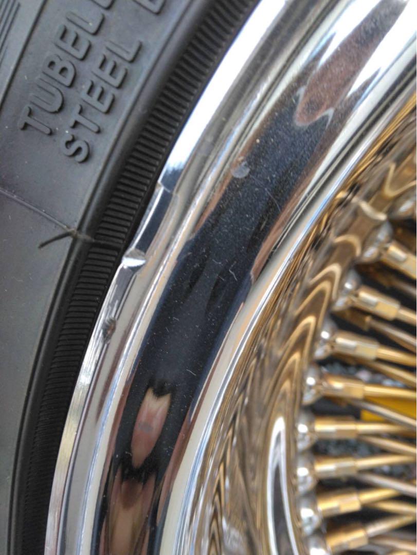 デイトンホイール 14インチ ローライダー ワイヤーホイール
