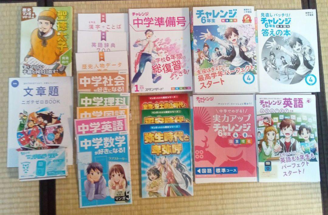 進研ゼミ小学講座・チャレンジ6年生（2022年〜2023年）