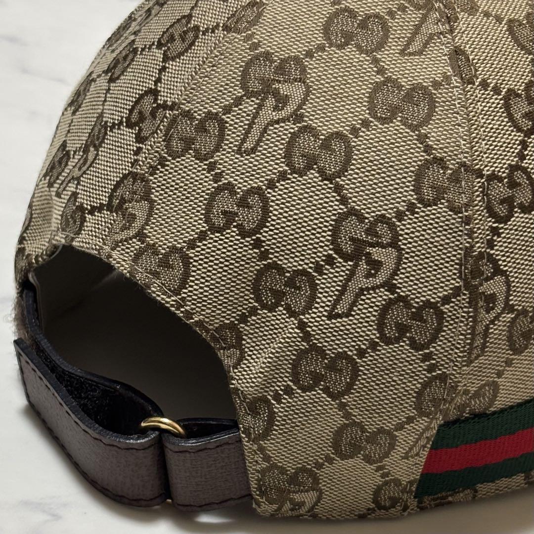 帽子 PALACE x GUCCI GG-P Canvas Baseball Hat