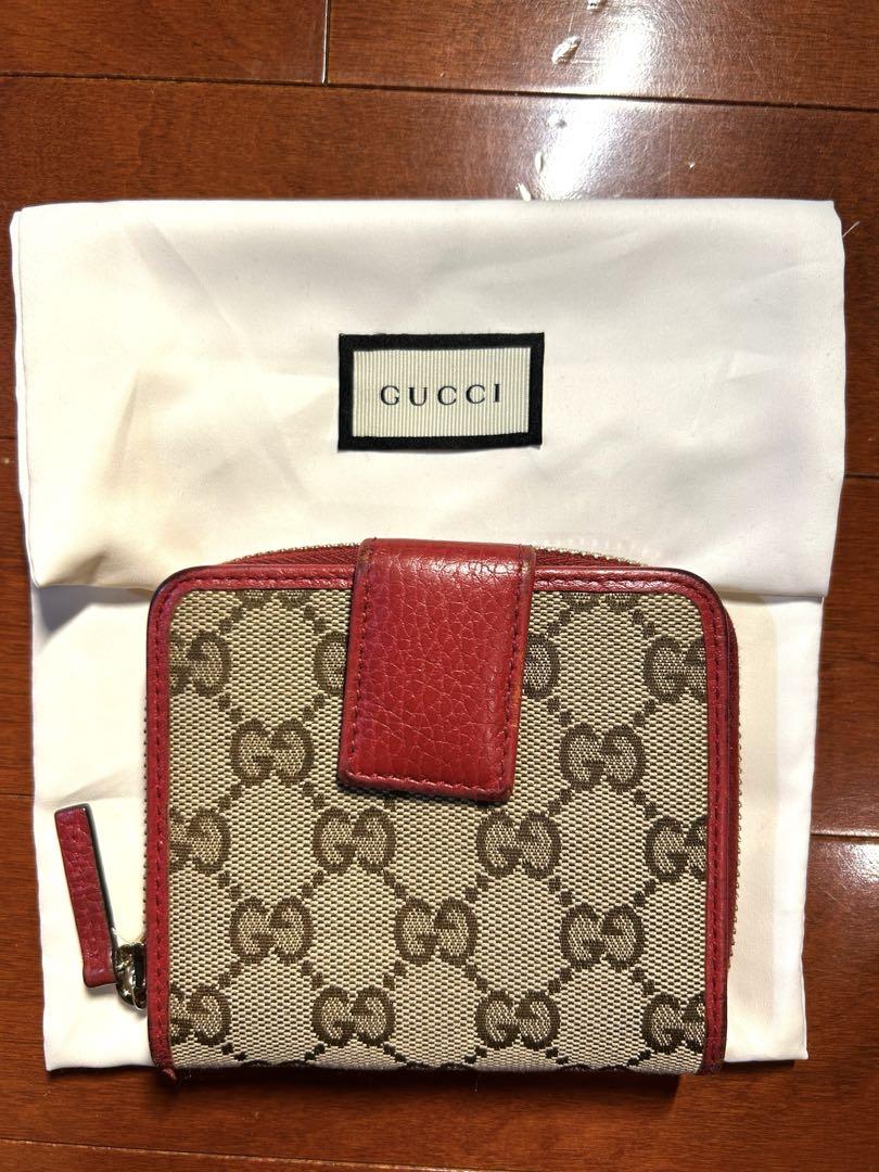 【美品】GUCCI 二つ折り財布