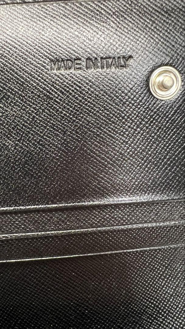 PRADAプラダ M201 長財布 SAFFIANO NERO