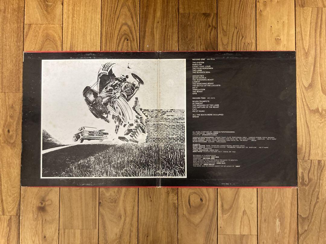 Aphrodite's Child 666 LP レコード 1976 日本盤