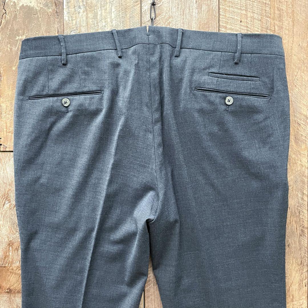 ケーブPT TORINO 春夏テーパード ウール スラックス パンツ 54