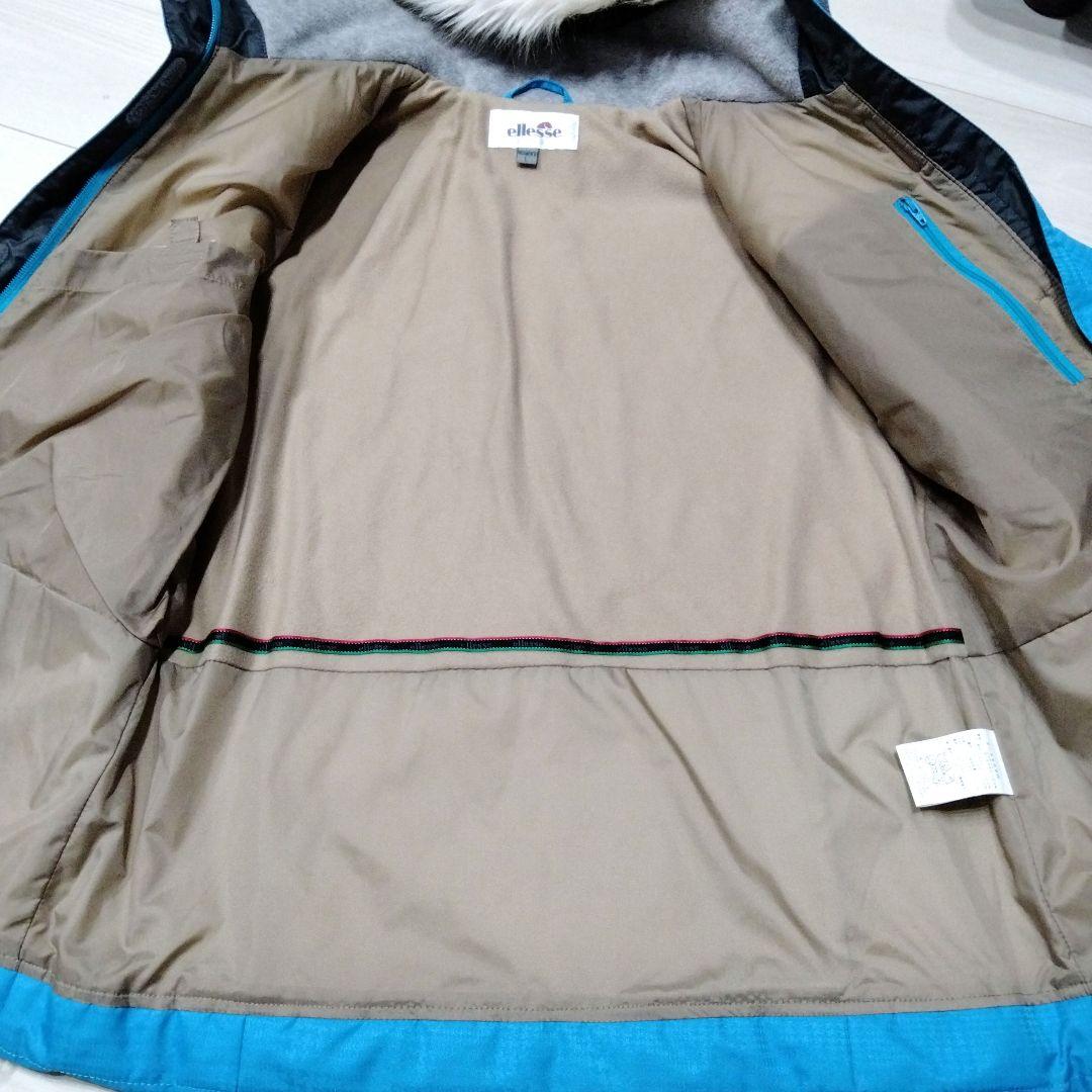 エレッセ　スキーウェア　レディース　L　水色　青　ゴールド　美品　ボード