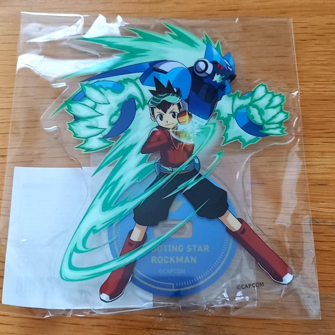 流星のロックマンC賞アクリルスタンド 星河スバル&ウォーロック&ロックマンセット カプくじ 流星のロックマン C賞 アクリルスタンド 星河スバル & ウォー
