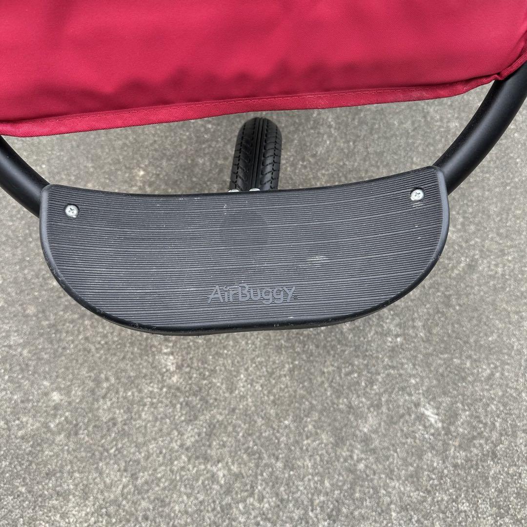 エアバギーココ　ベビーカー　赤