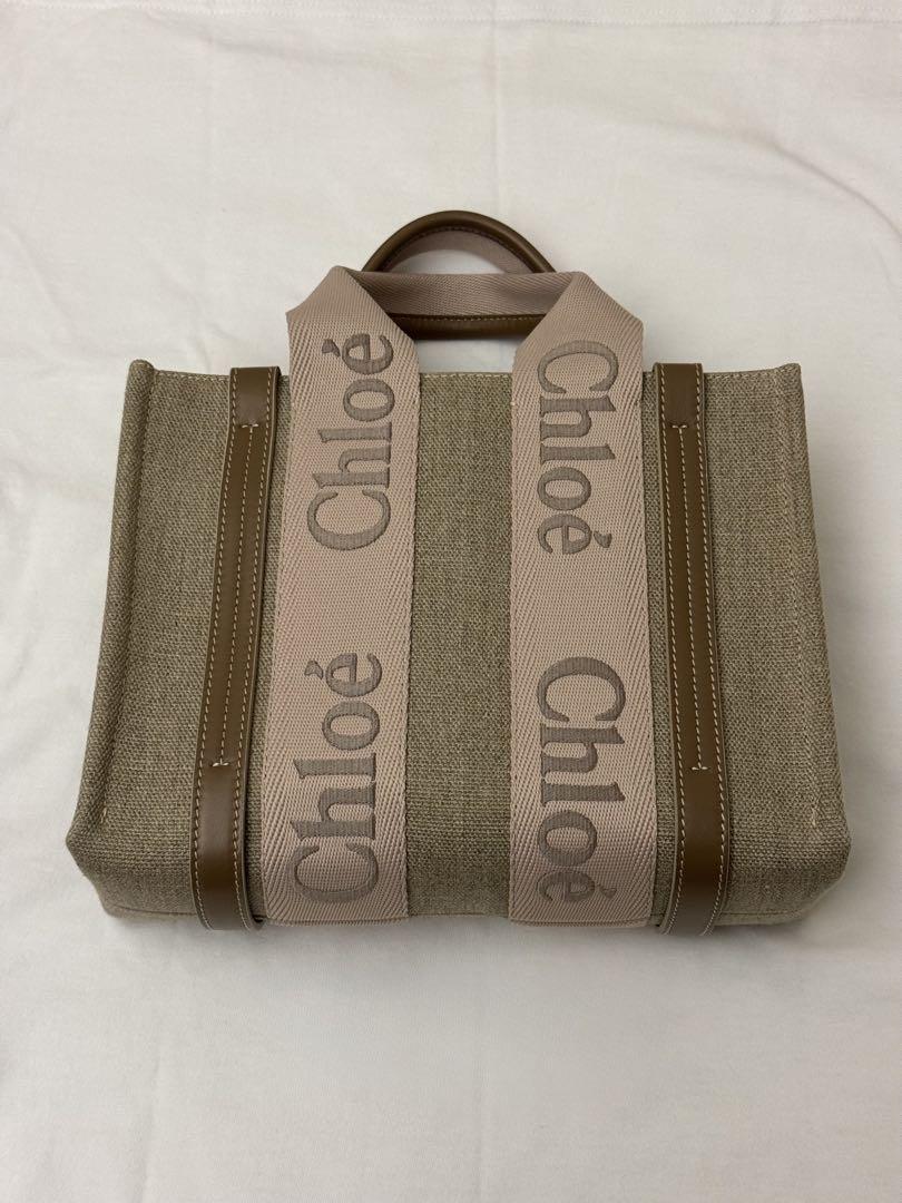 Chloé Woody スモール トートバッグ ショルダー クロエ
