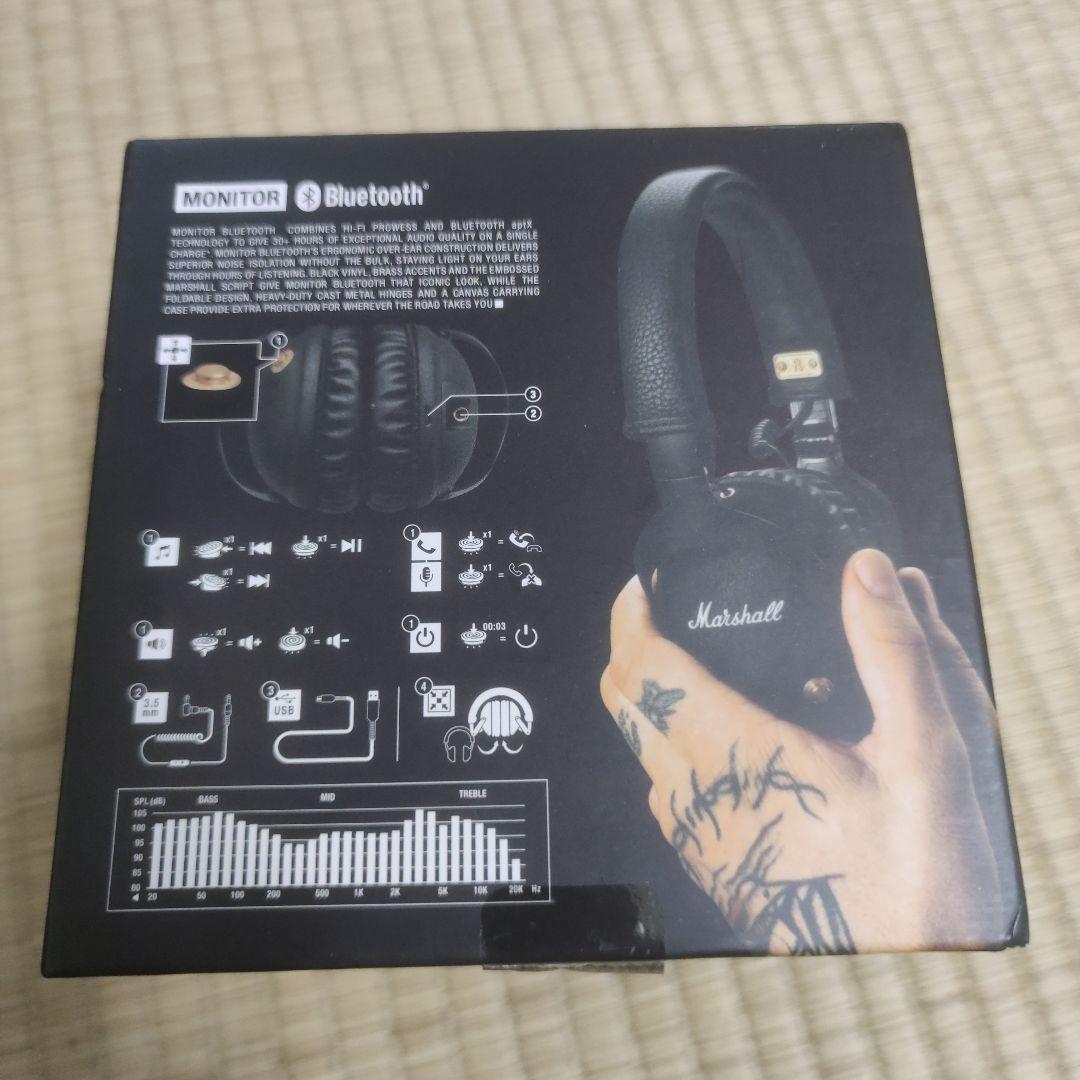 Marshall Monitor Bluetooth ヘッドフォン新品未開封 - メルカリ