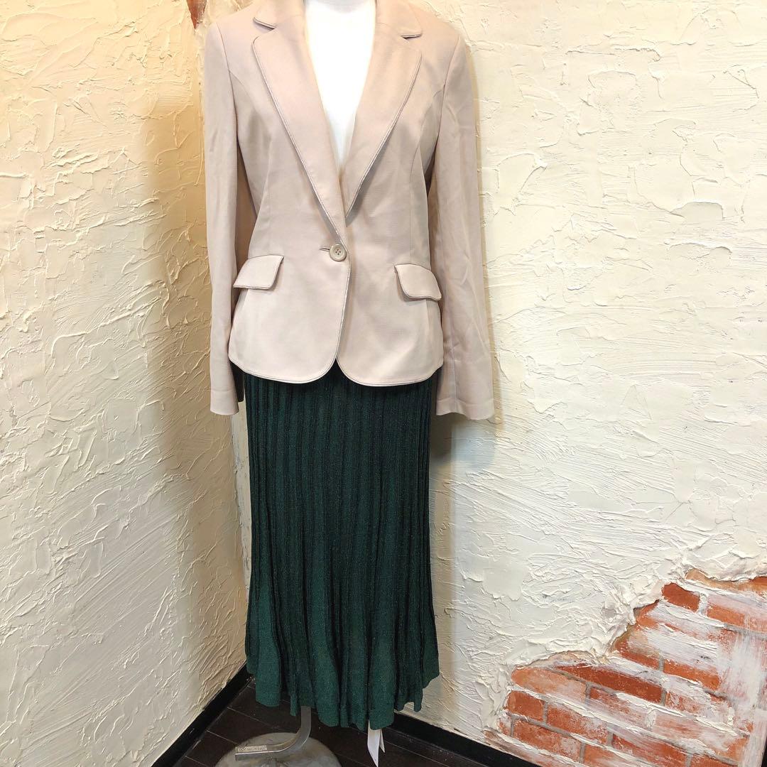 新品未使用品☆FRAY I.D フレイアイディー ラメニットプリーツスカート