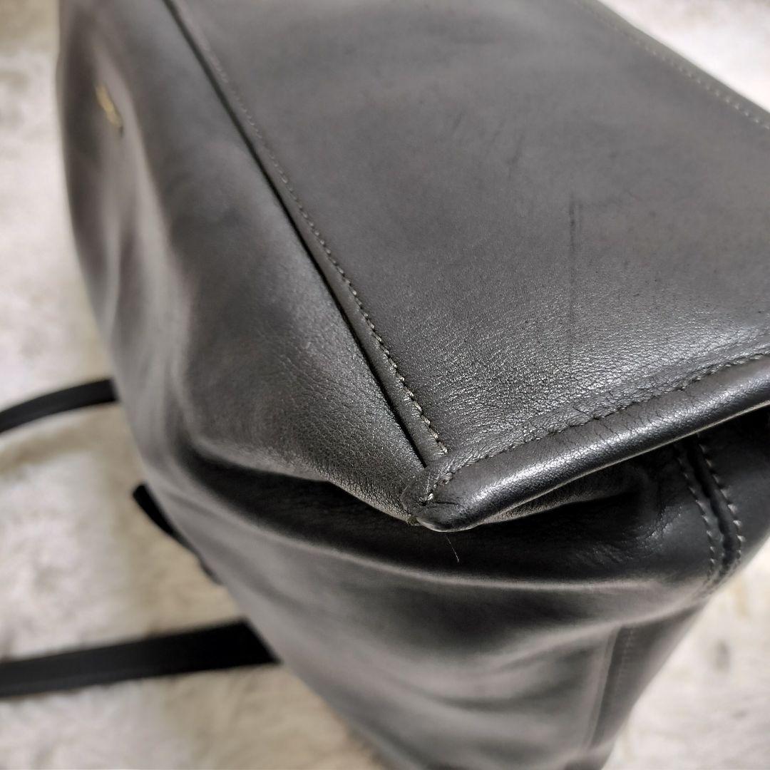 KDさま専用　ポールスミス トートバッグ 肩掛け可能 オールレザー 大容量