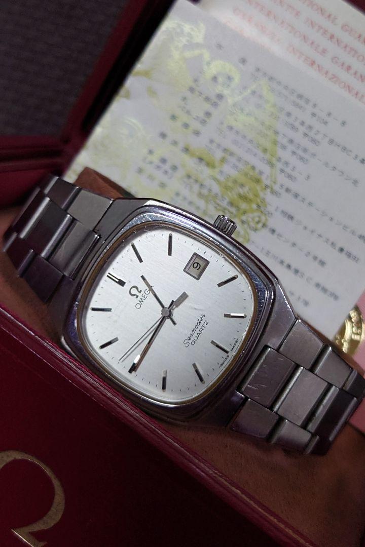 OMEGA Seamaster クォーツ シルバー ジャンク