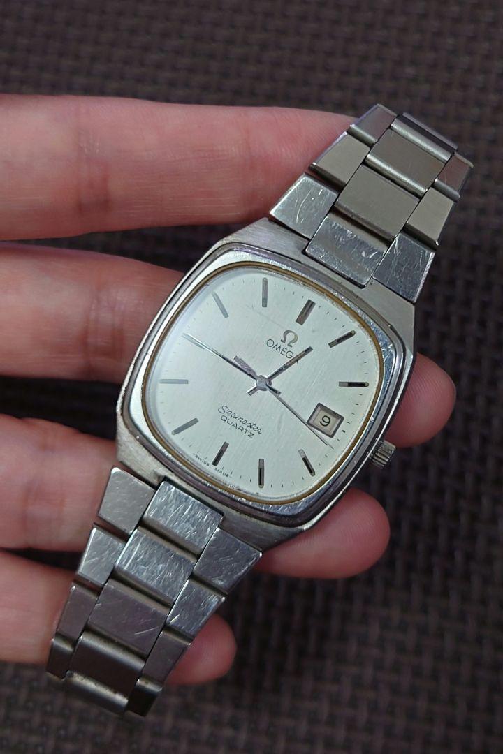 OMEGA Seamaster クォーツ シルバー ジャンク