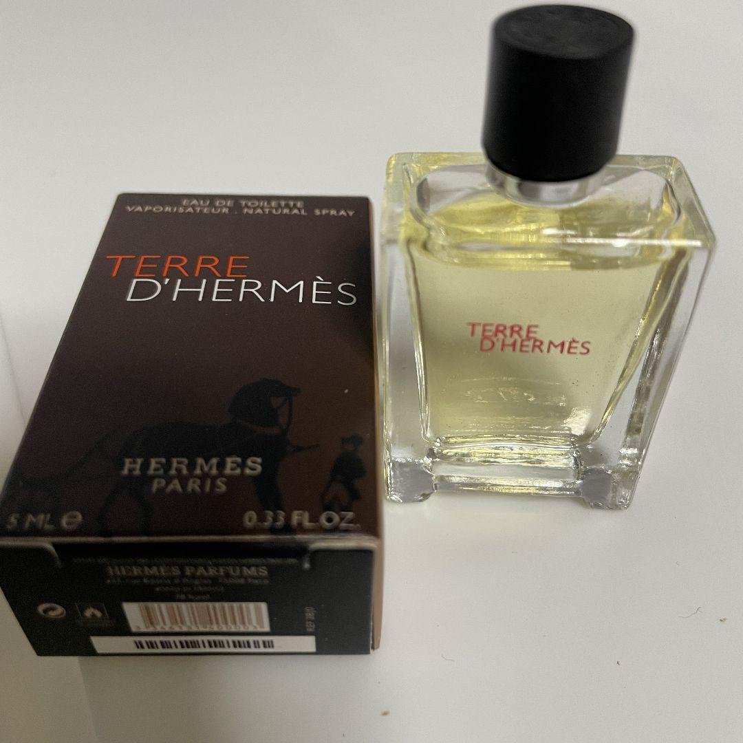 HERMES TERRE D'HERMÈS 5ml オー ジヴレー 香水 - メルカリ