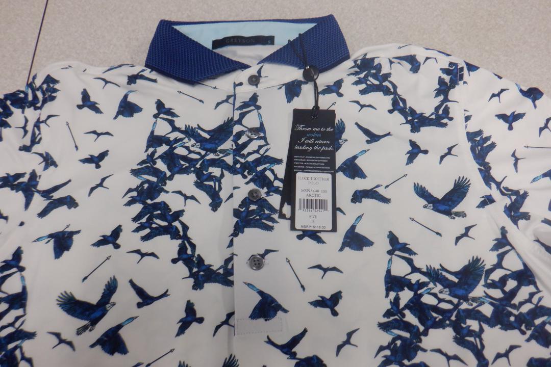 Greyson Flock Together Polo Arctic | TRENDYGOLF USA