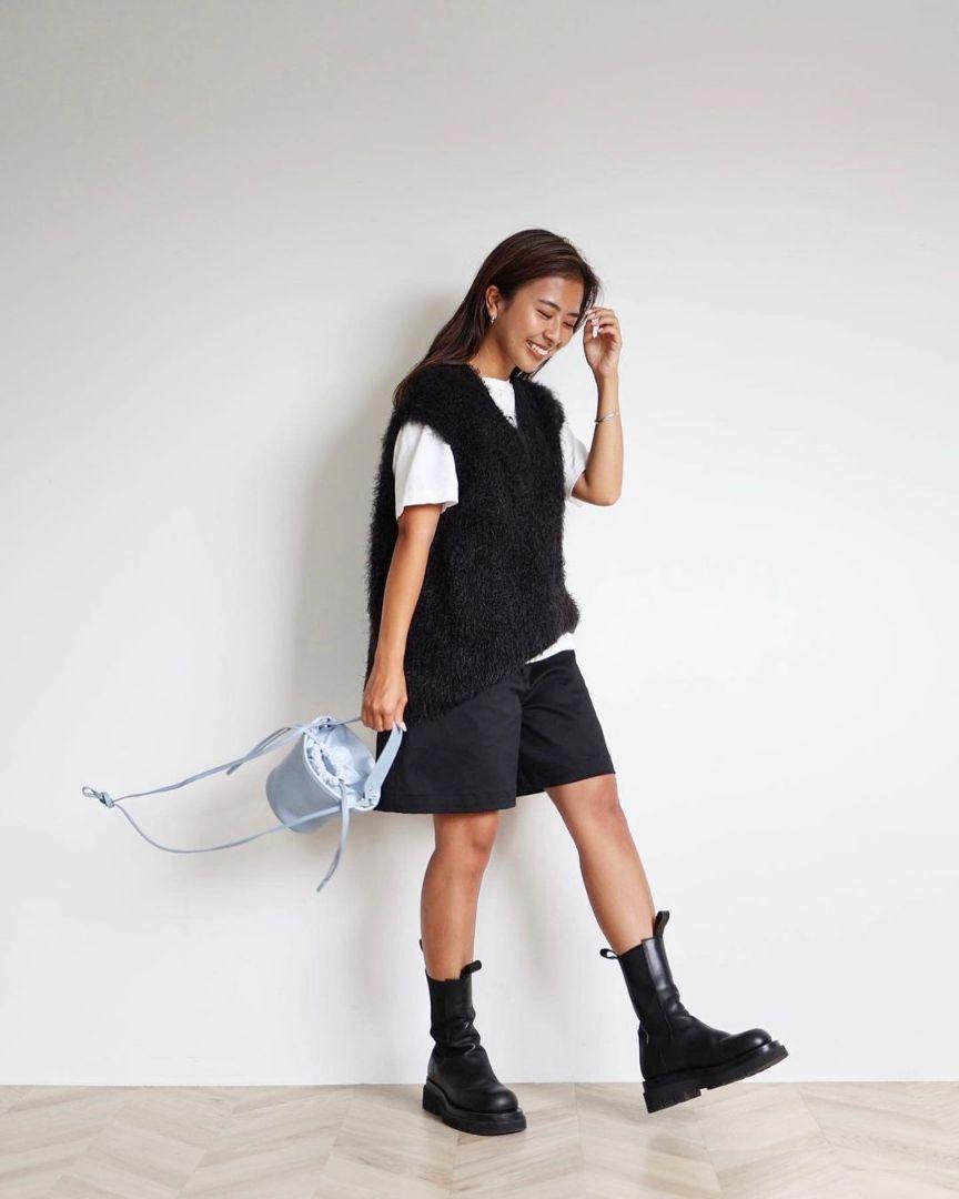 トップス Gypsohila/Feather Knit Vest