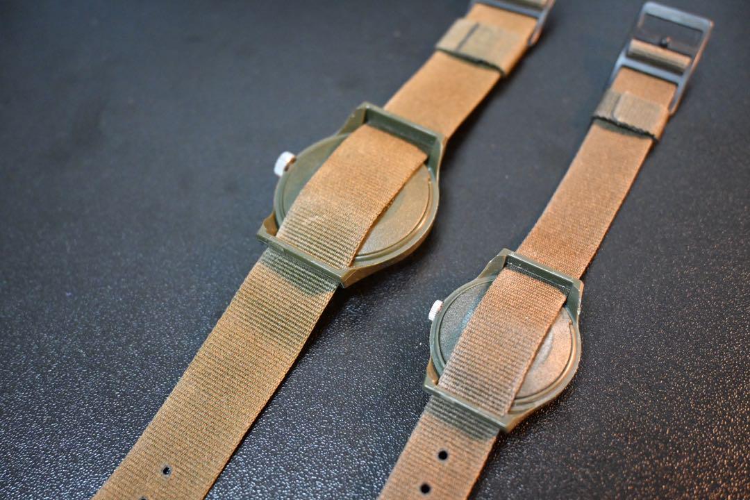 【稼働品】timex オリジナルキャンパー　ペアウォッチ