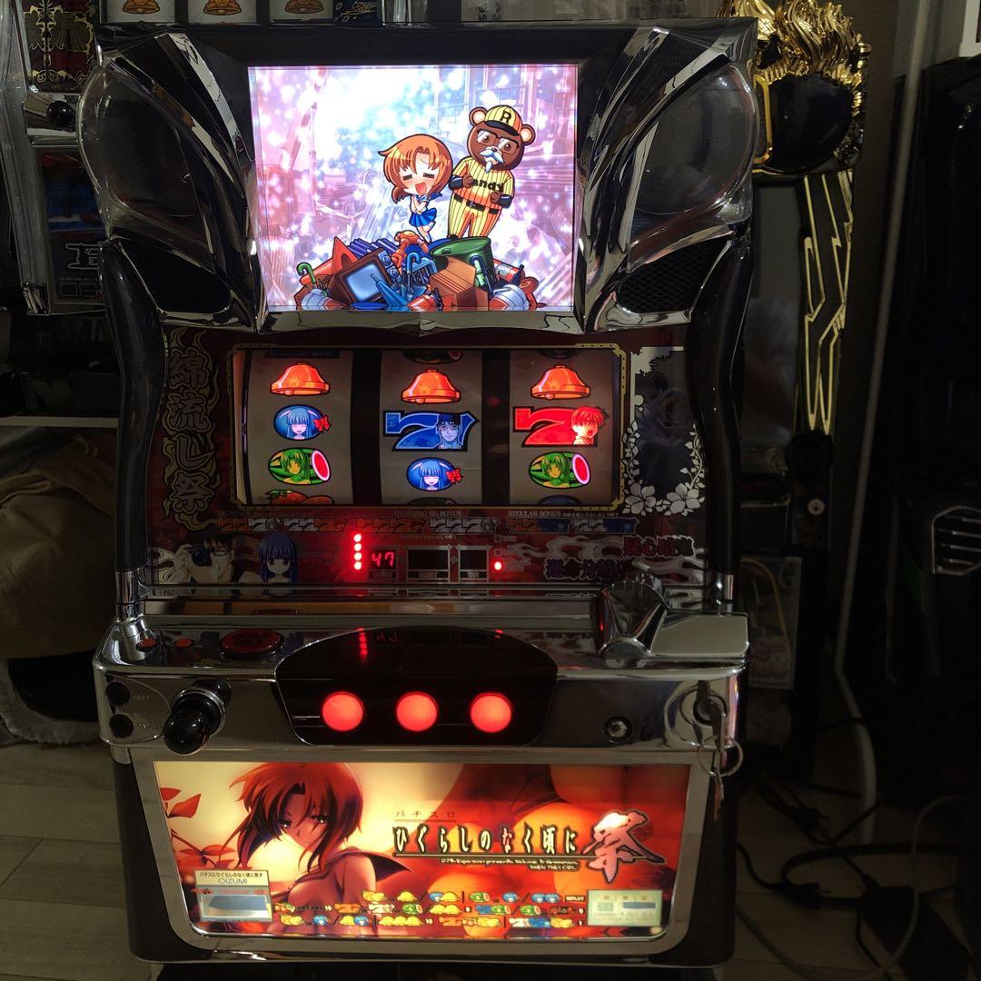 スロット実機 レア台 ひぐらしのなく頃に 祭 レナパネル スロット実機 レア台 ひぐらしのなく頃に 祭 レナパネル
