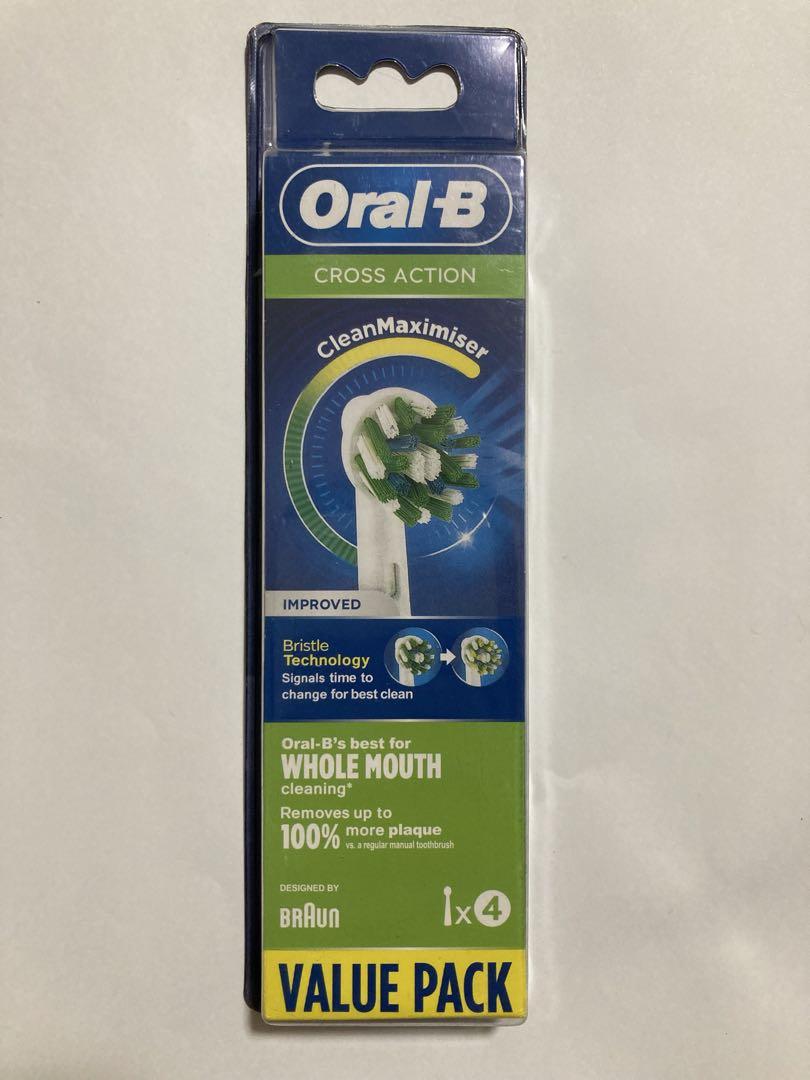 Oral-B Cross Action 替えブラシ 4本入り新品