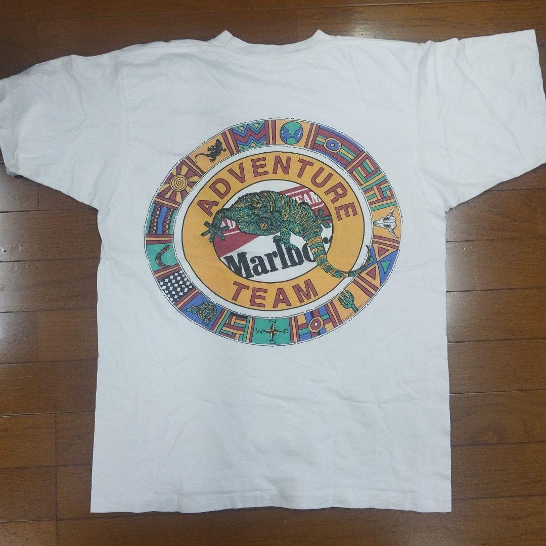 90s USA製 Marlboro ビンテージTシャツ リザード　マルボロ