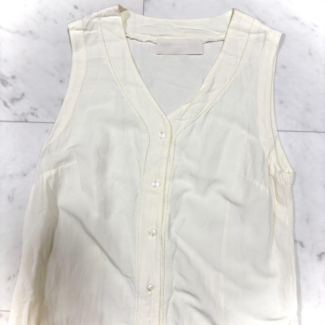 【同梱不可】 トゥデイフル 美品 TODAYFUL ワンピース ロング リネンミックス ワンピース