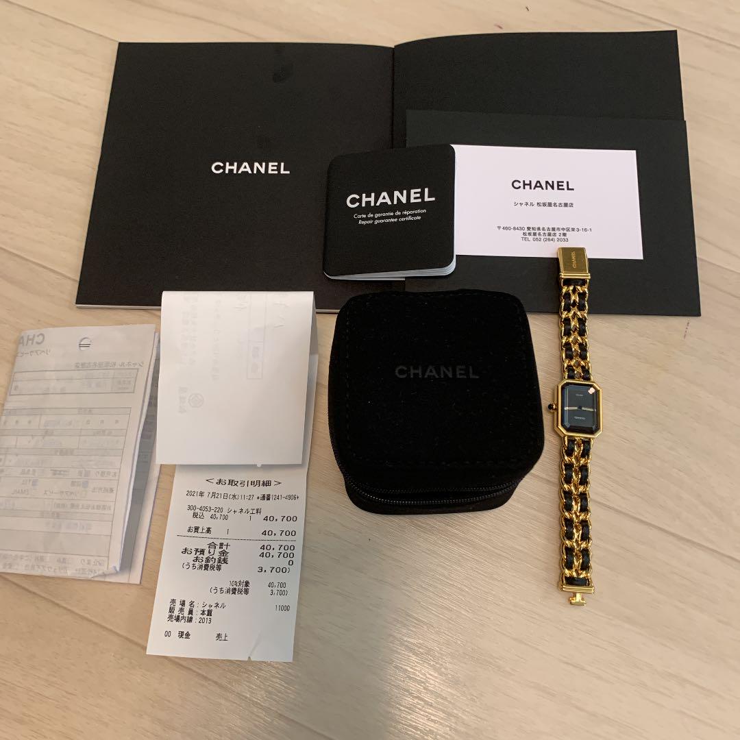 CHANEL レディース 本物保証 メンテナンス済 j0lVm-m51708558037 プルミエール 腕時計 即納