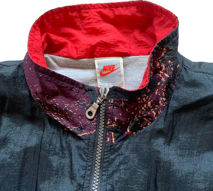 新品好評 80s〜90s NIKE gray tag 銀タグ 柄 ナイロンジャケット PR71N-m51709468111 即納最安値