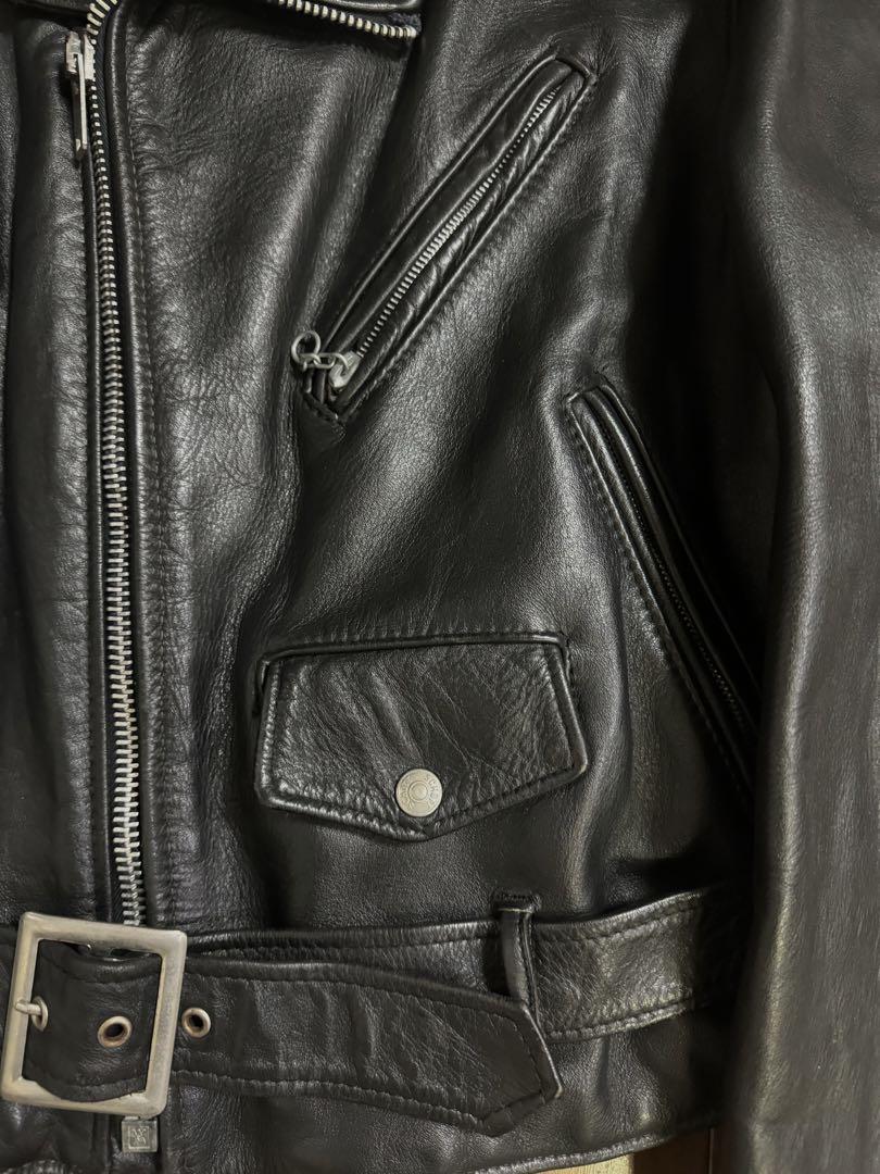 Schott 米国製 618 ステアハイド ダブルライダースジャケット 40 Schott 米国製 618 ステアハイド ダブルライダースジャケット 40