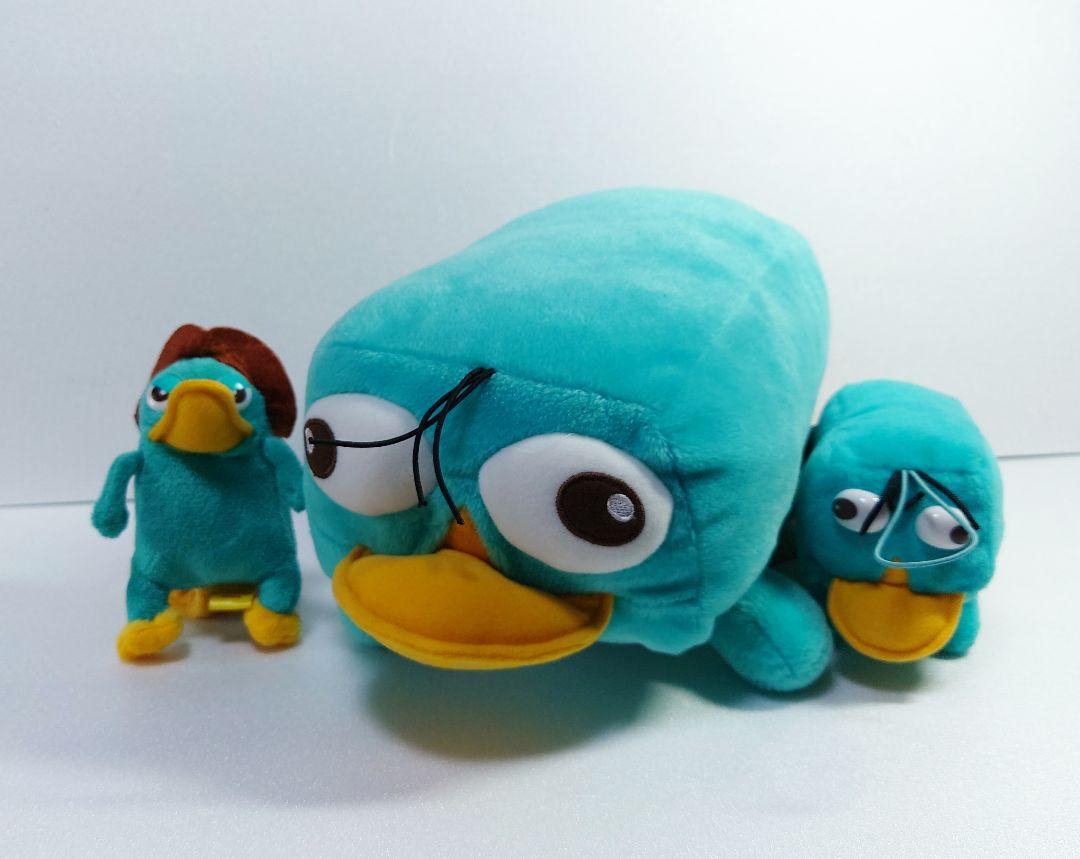 フィニアスとファーブ ぬいぐるみ まとめ売り カモノハシペリー ディズニー