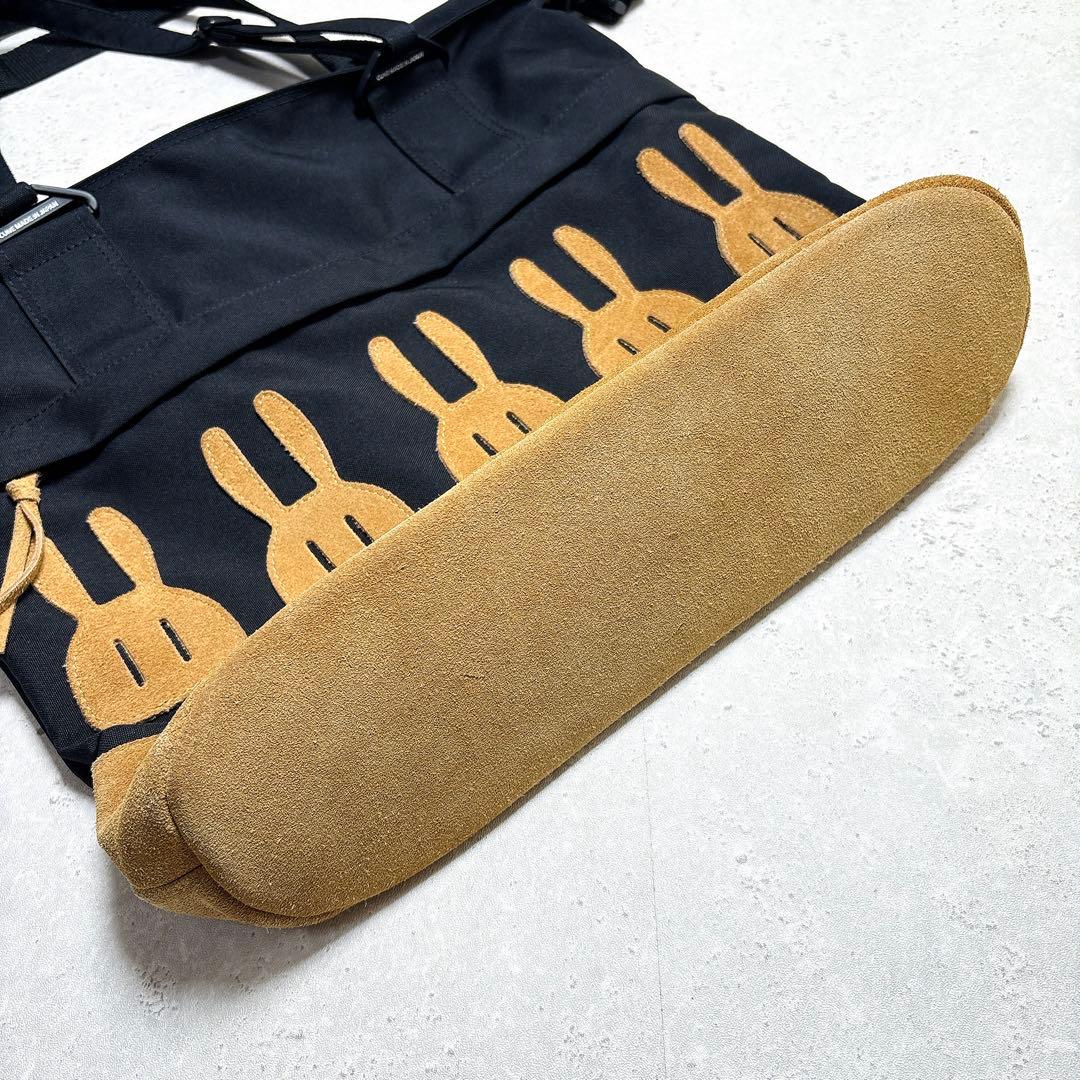 キューン　ウサギ２WAYバッグ　ショルダー　トート　ブラック　CUNE　カバン