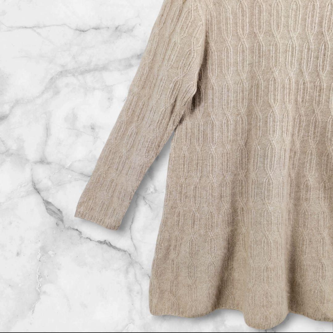 美品 LUYUAN ROSE ルーエンローズ　カシミア100%ニットチュニック