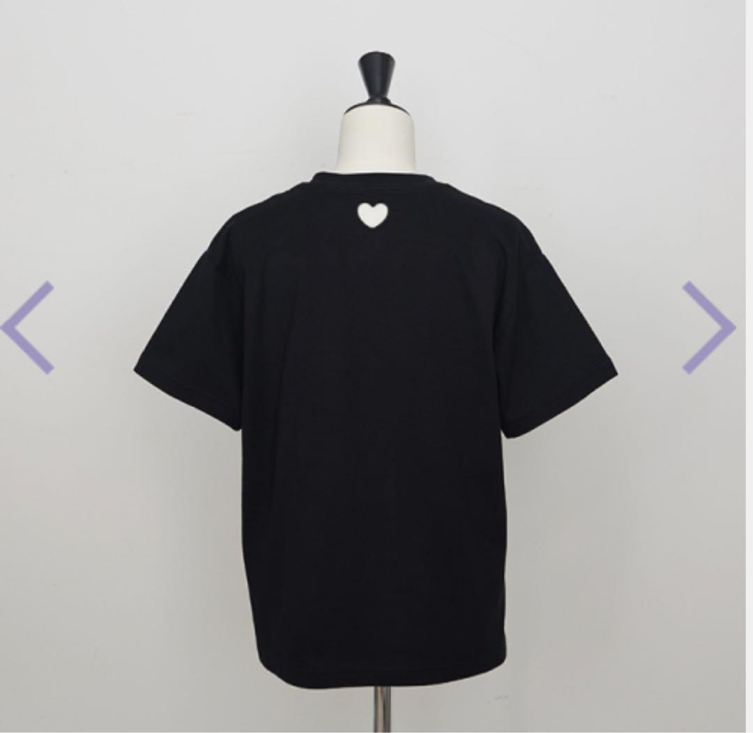 美品！gypsohila♡ Heart Tee ブラック