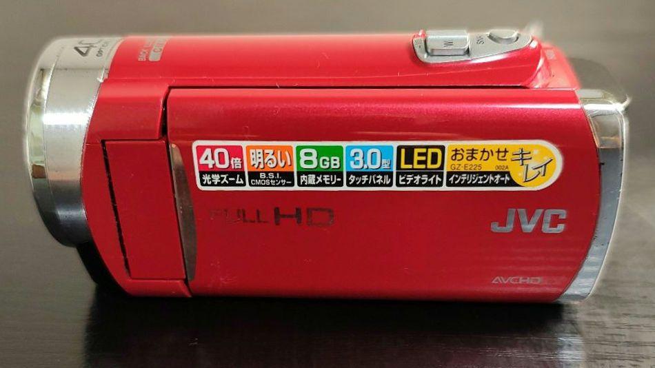 超美品JVC Everio FULL HD ビデオカメラ - メルカリ
