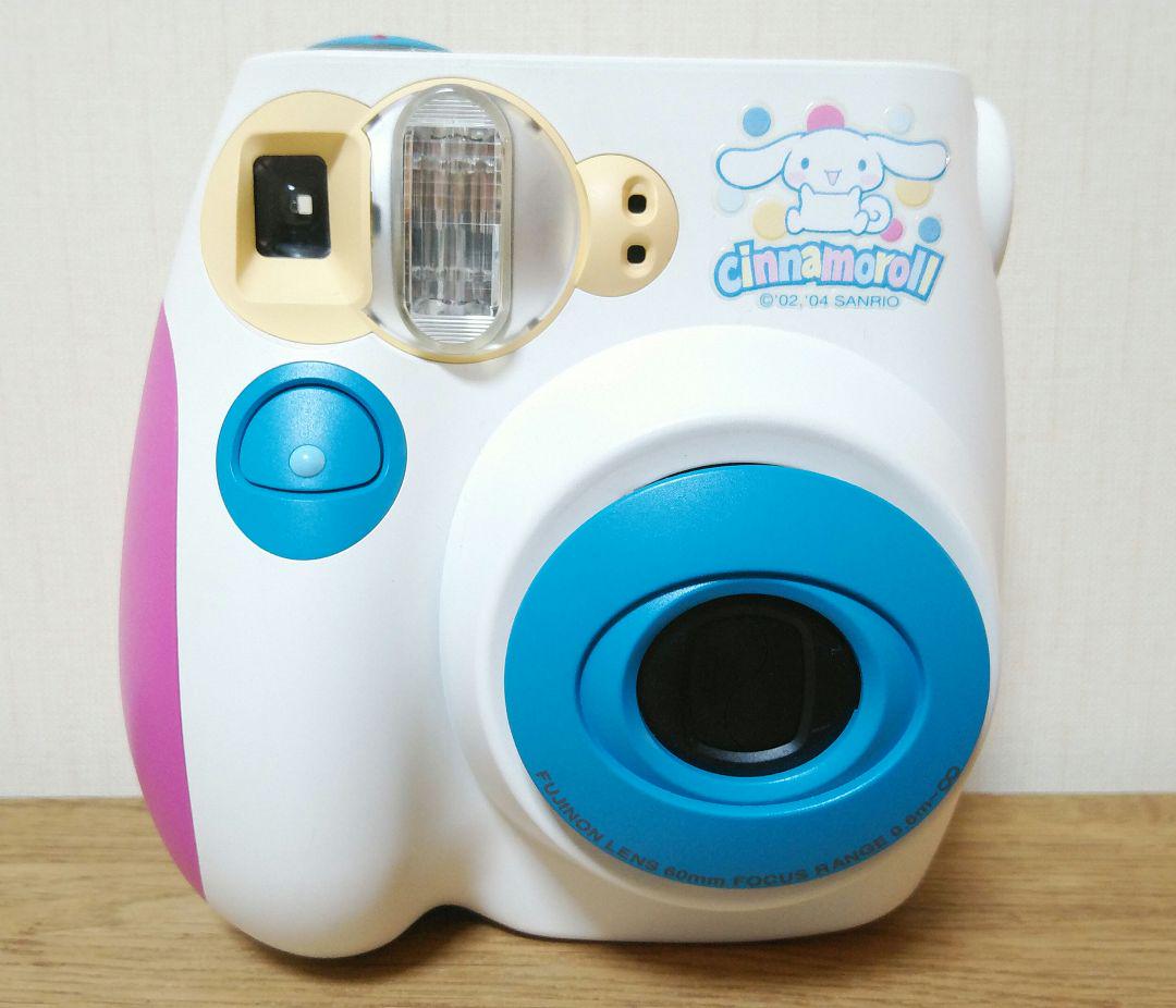 【動作確認済】FUJIFILM instax7 mini チェキ シナモンロール FUJIFILM チェキ instax mini 7 シナモロール限定モデル（instax
