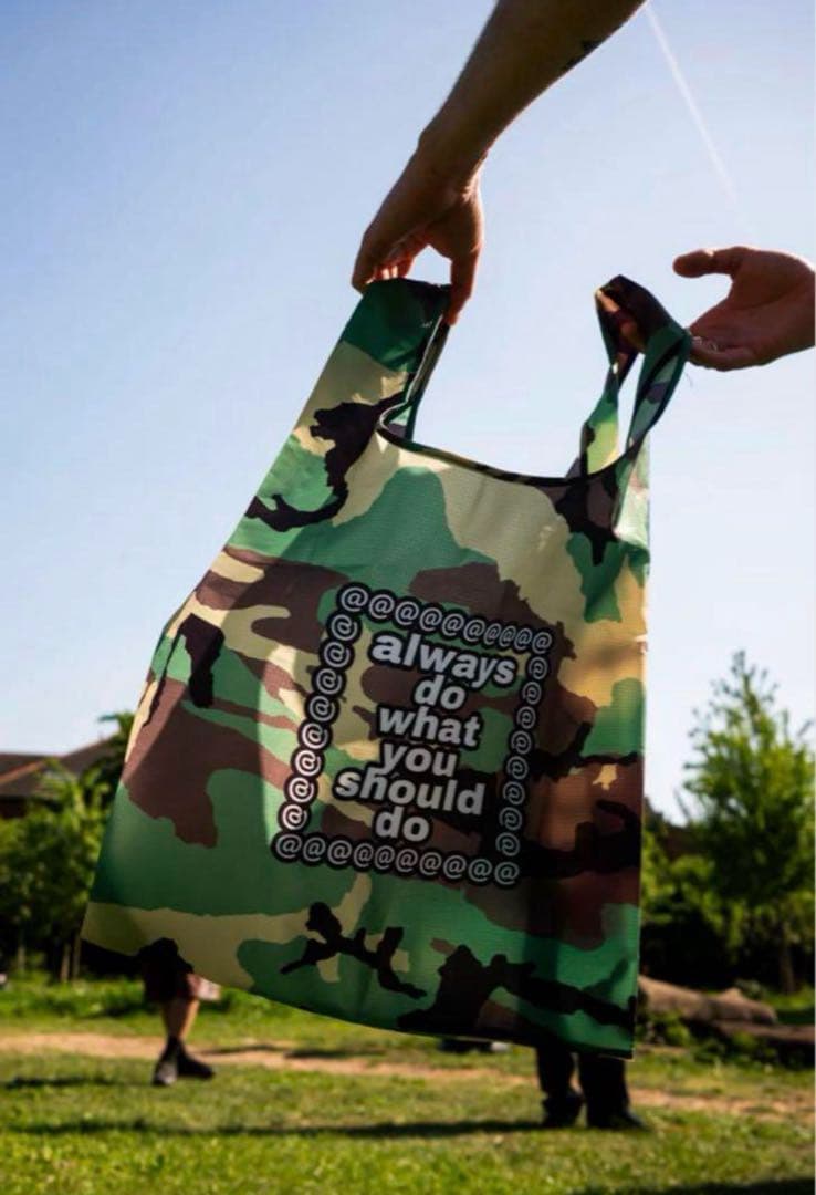 always do what you should do エコバッグ カモ