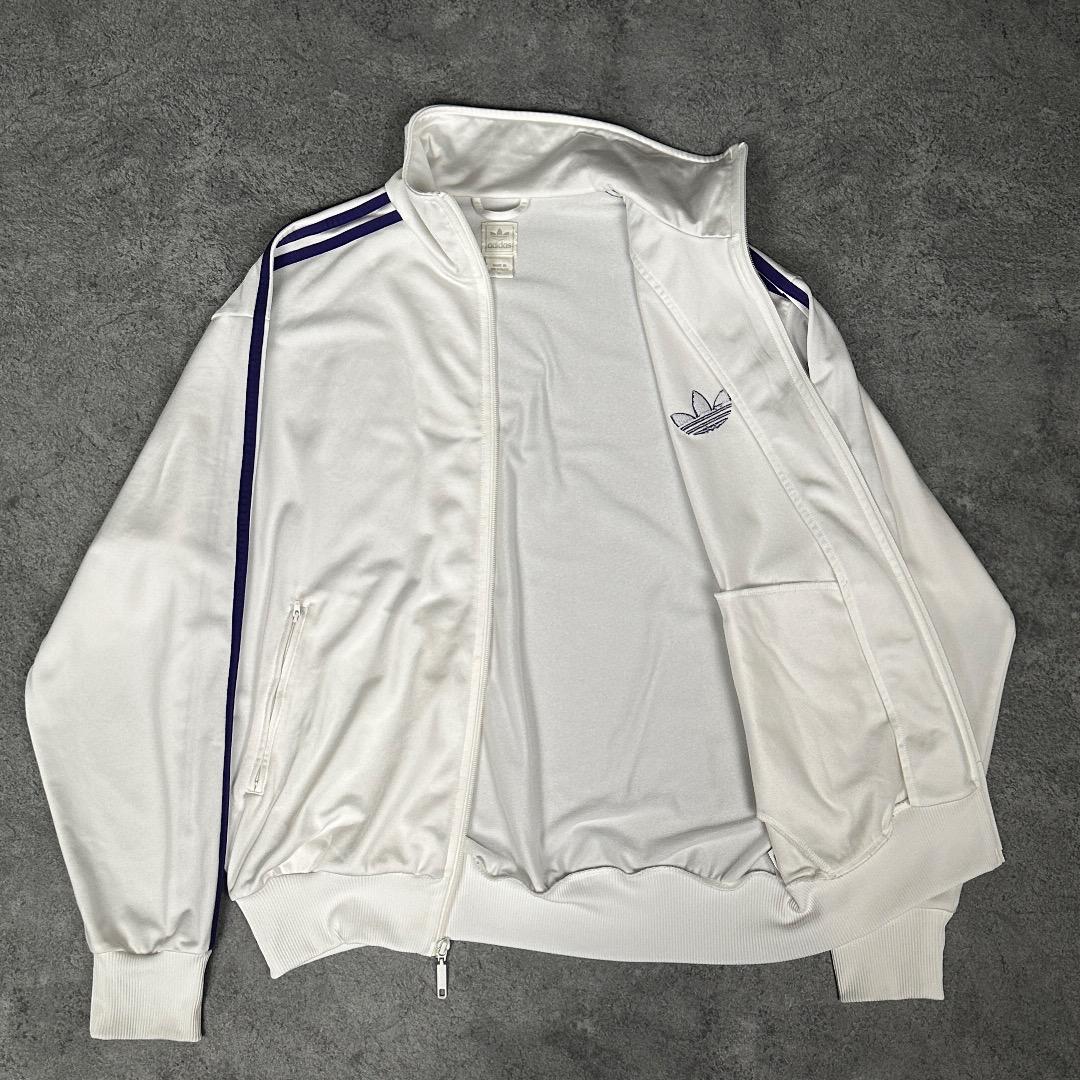 00s adidas コットンジャケット トラックジャケット Y2K 00s アディダスオリジナルス コットンジャージ トラック
