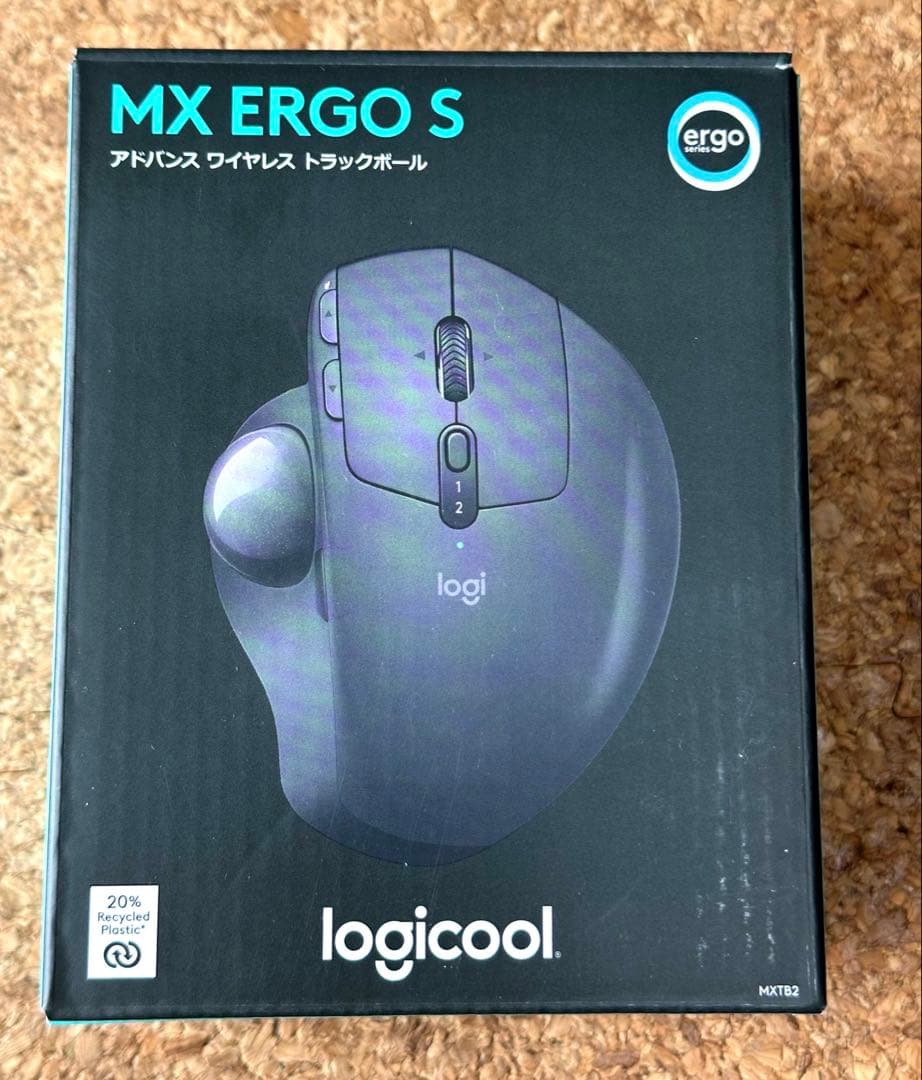 logi MX ERGO S ワイヤレストラックボール 本体Logicool