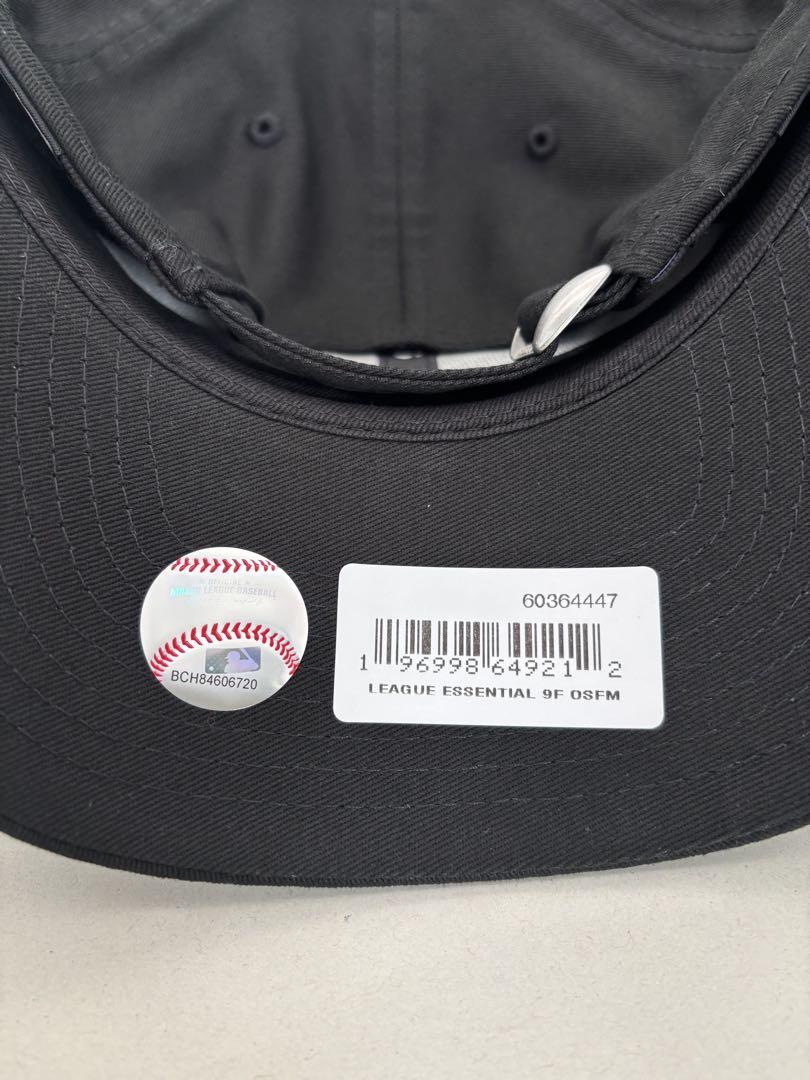 NEWERA 9FORTYキャップ ブラック3点セット