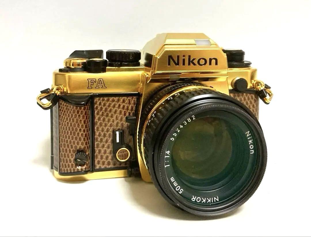 Nikon 「FA ゴールド 」未使用に近い極上品！