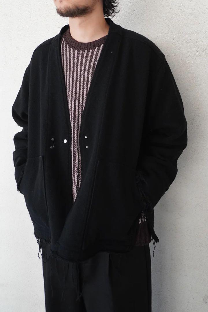 ANCELLM アンセルム W/S COLLARLESS JACKET - メルカリ ANCELLM アンセルム W/S COLLARLESS JACKET - メルカリ