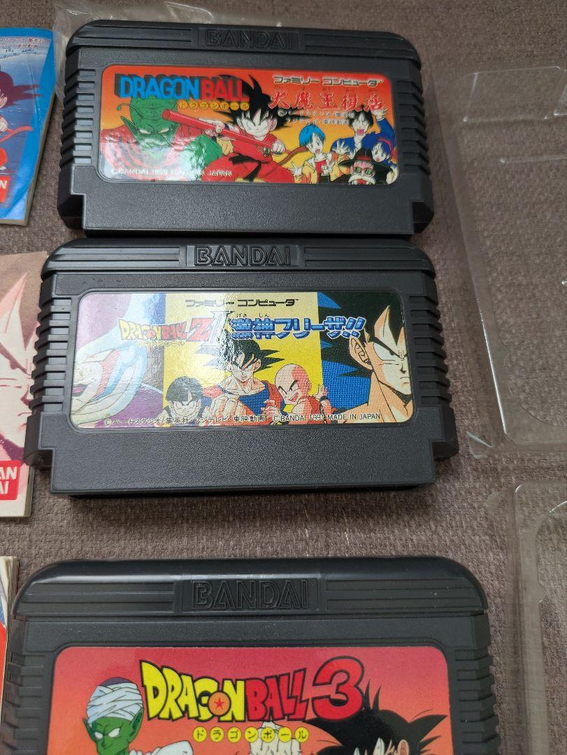 ドラゴンボール Z ファミコンソフト 4本セット 任天堂 カセット