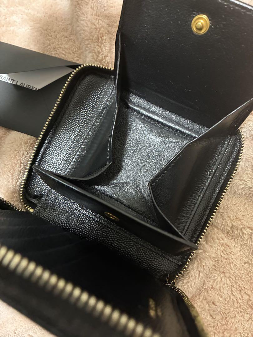 SAINT LAURENT 長財布セット レッド ブラック