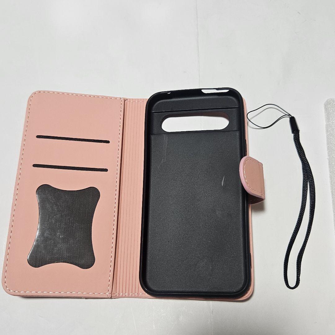 Google Pixel 8Aケース グーグルピクセル ピンク 手帳型