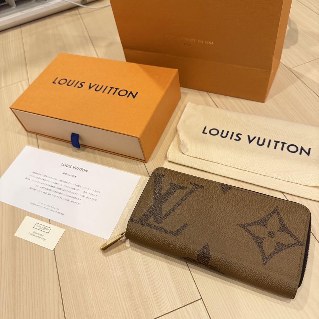 【美品】ルイ ヴィトン ジッピーウォレット モノグラム 箱 保存袋