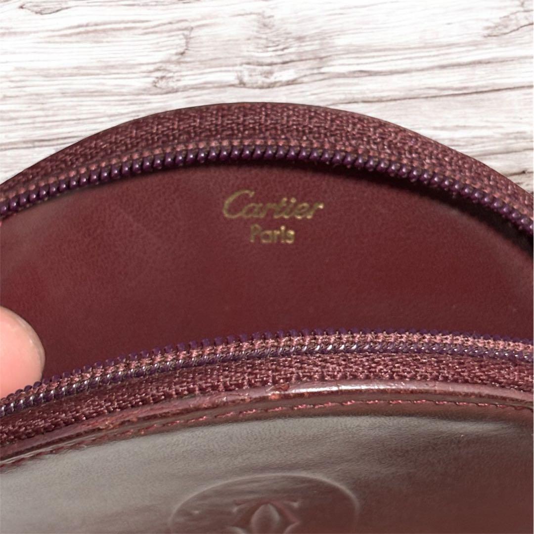 Cartier コインケース バーガンディ - メルカリ