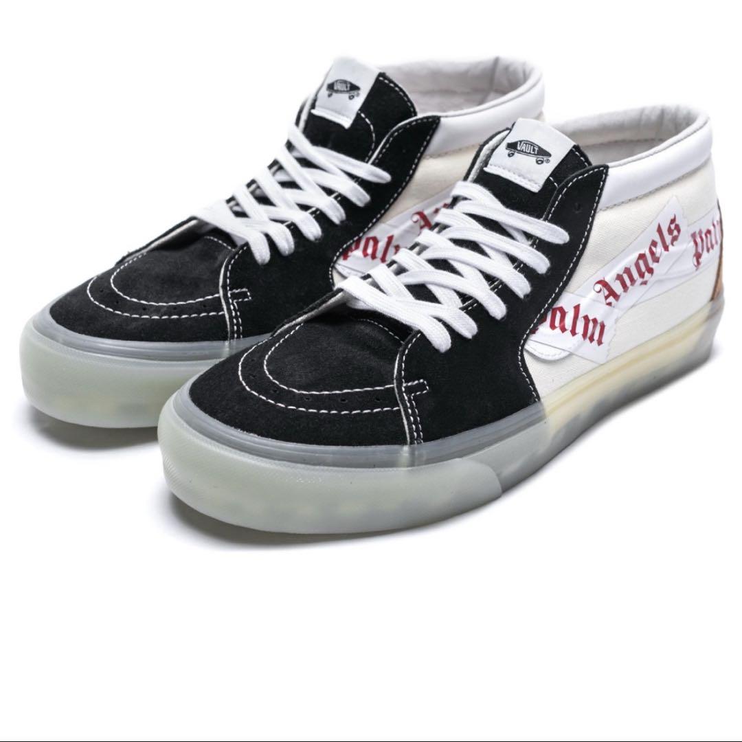 関税送料込【Palm Angels】ロゴ ハイカットスニーカー Palm Angels ハイカットスニーカー - メルカリ