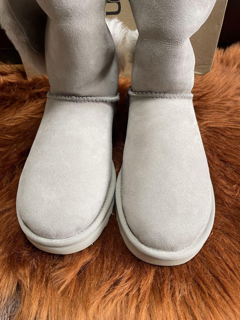 UGG シープスキン ショートブーツ 星 フリンジ チャーム付き未使用品