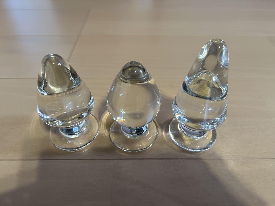 新品 クリア 透明 拡張 プラグ 種子瓶 セット