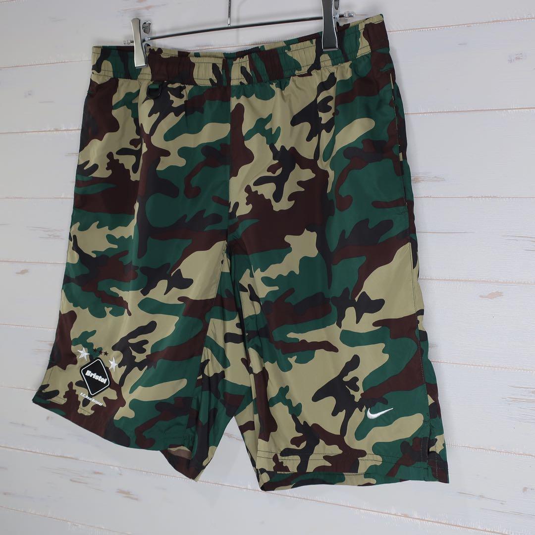 F.C.Real.Bristol × ナイキ コラボ ハーフパンツ M 迷彩柄 好きに 8496