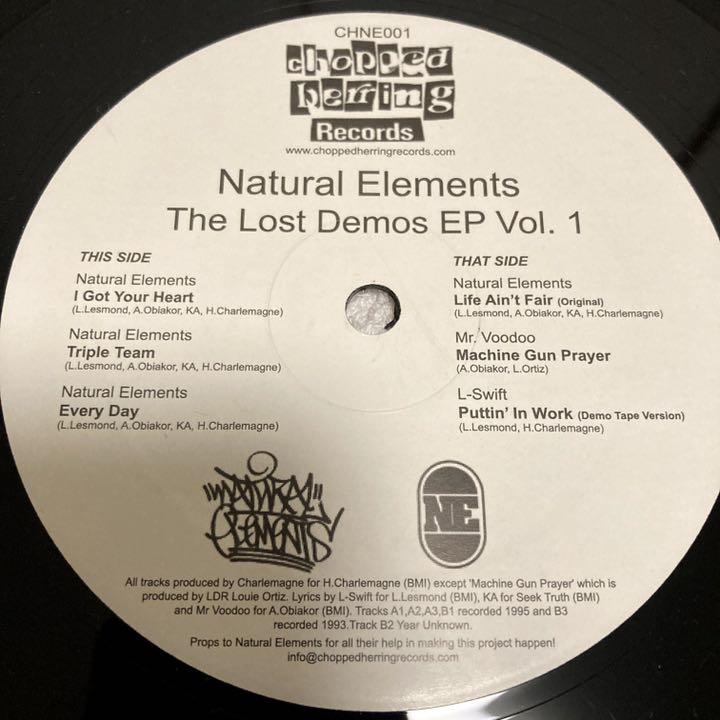 洋楽 Natural Elements - The Lost Demos EP